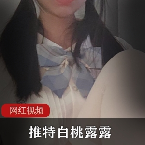 Twitter两位清纯玉女（白桃露露）（许愿） 双马尾造型比拼，可爱美少女给你不同的感受【1.72G】